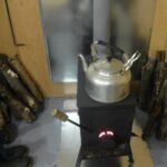 Chalet-poêle-a-bois-du-Centre-de-peche-Grimard-a-reserver