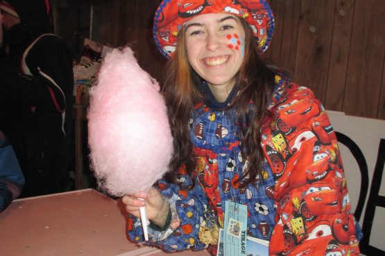 Activités familiales grimard - Clown et barbe a papa